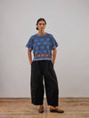 Bauhaus Short Sleeve Sweater Tee - Neptune