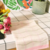 Tea Towel Wave Grid Natural