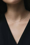 Otille Necklace: Silver