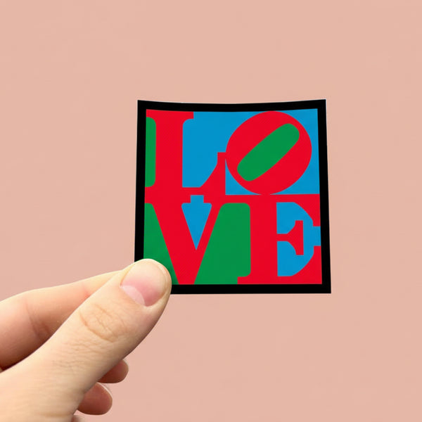 Sticker - Love By Robert Indiana