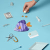 Small Pouch - Lilac Moonyfish