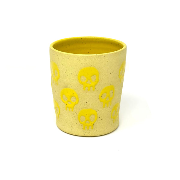 Skull Tumbler - Yellow