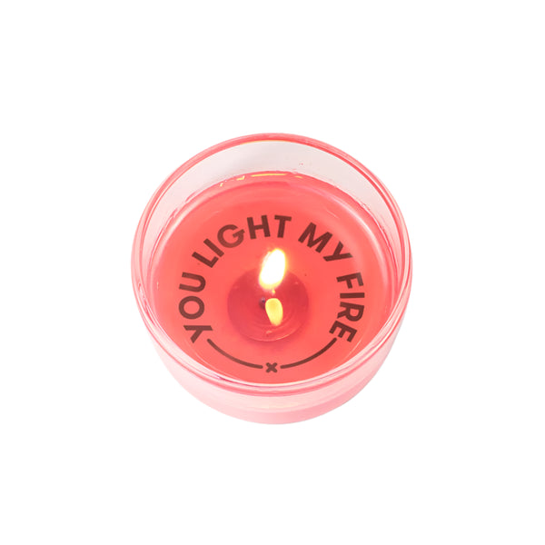 Secret Message Candle - You Light My Fire
