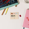 Cloud Multicolor Metal Index Tabs