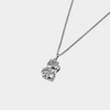 Lucky Cat Necklace - Silver
