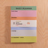 Daily Planner Pad | Rainbow Colorblock