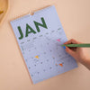2027 Calendar - Colorburst