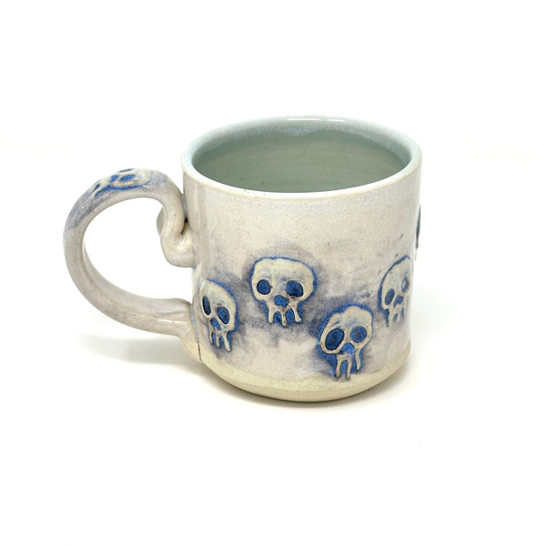Skull Mug - Cloudy