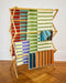 Bird Stripe Hand Towel - Warbler