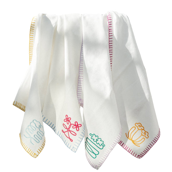 Napkin Set - Bouquet