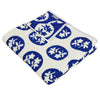 Navy Pattern Bath Towel - Bouquet