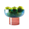 Tip Top Bowl Large- Blue and Pink