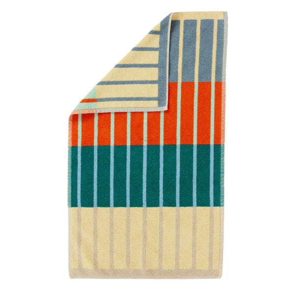 House Stripe Bath Mat - Concrete