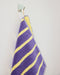 Bird Stripe Hand Towel - Goldfinch
