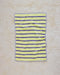 Bird Stripe Hand Towel - Goldfinch