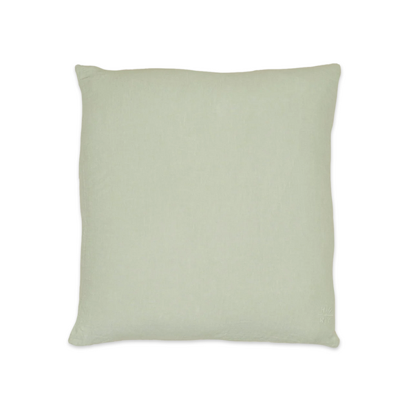 Simple Square Linen Pillow Sage