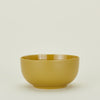 large mustard yellow serving bowl