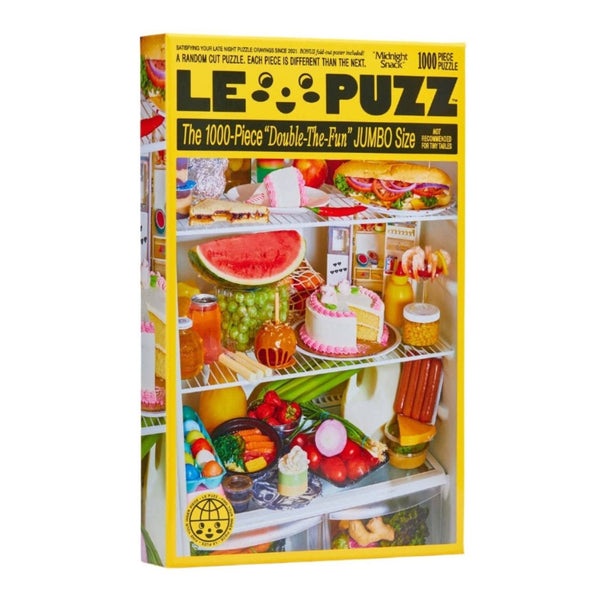 Puzzle family fun 1000 piece jumbo food