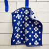 Navy Pattern Washcloth - Lisa