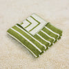 Bird Stripe Bath Towel - Mallard