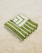 Bird Stripe Bath Towel - Mallard