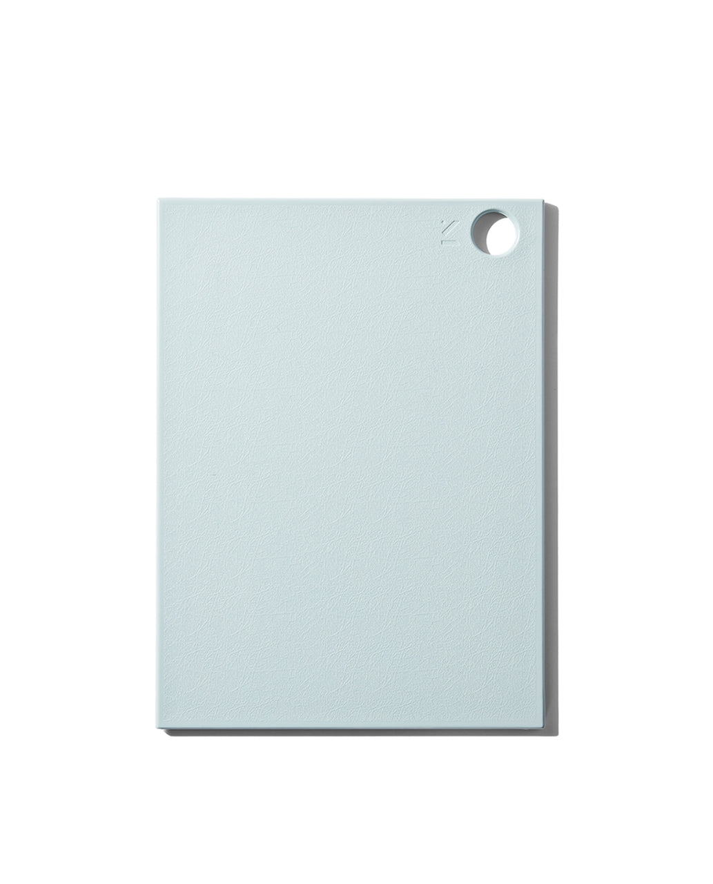 light blue cutting board