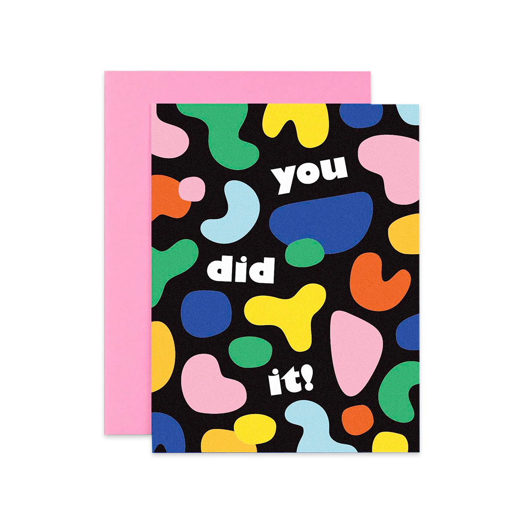 Card - You Did It Shapes