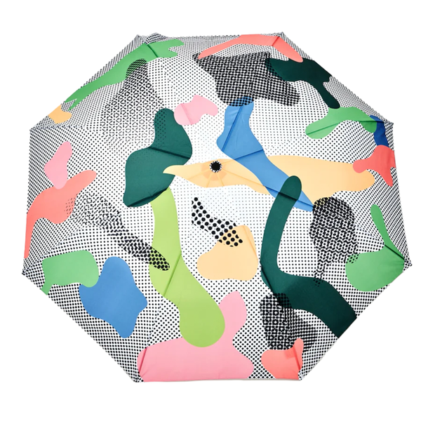 Compact Eco-Friendly Umbrella- Dots