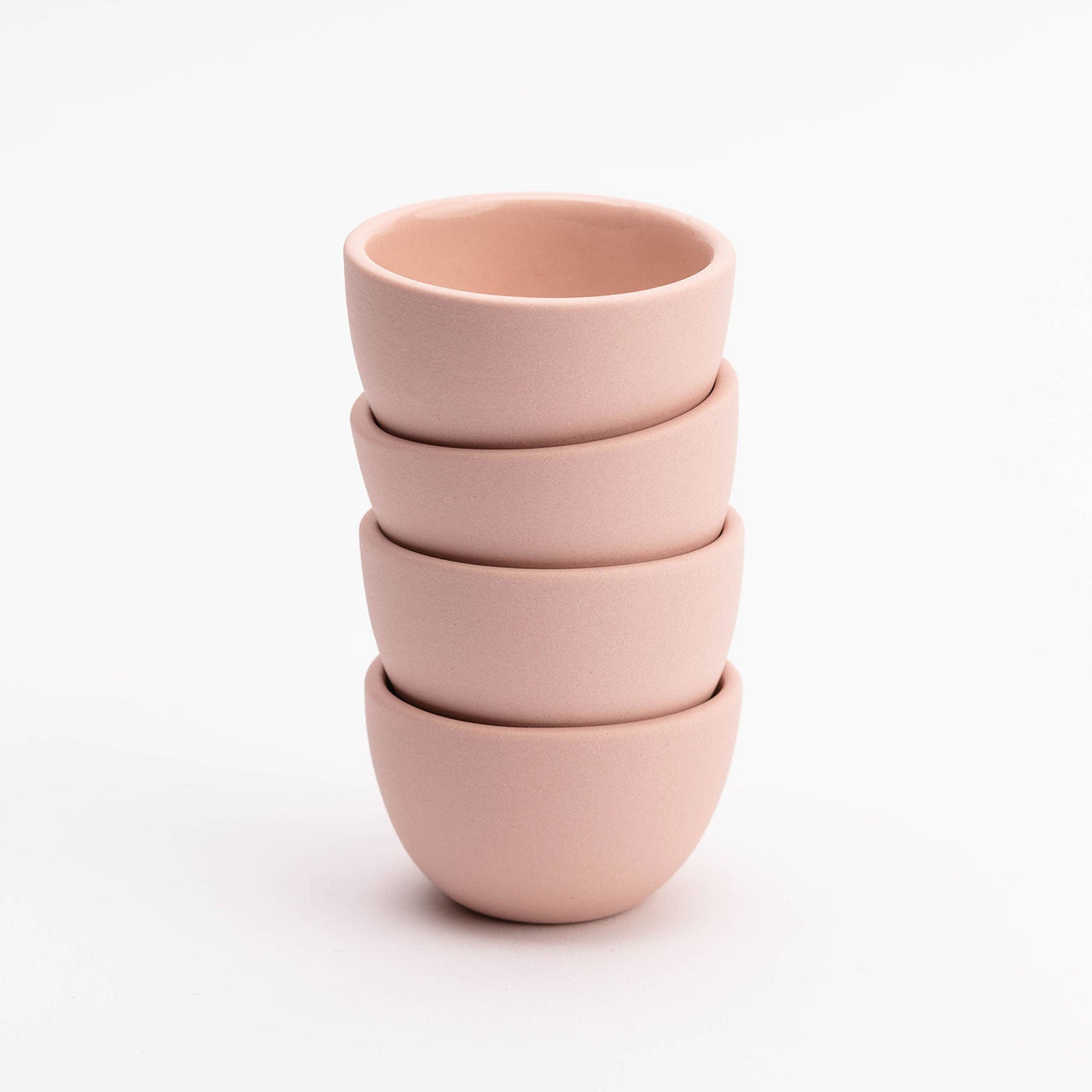 little ceramic stacking cups