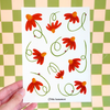 Sticker Sheet - Coneflowers