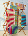 Bug Stripe Towels