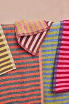 Bug Stripe Towels