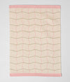 Tea Towel Wave Grid Natural