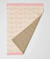 Tea Towel Wave Grid Natural