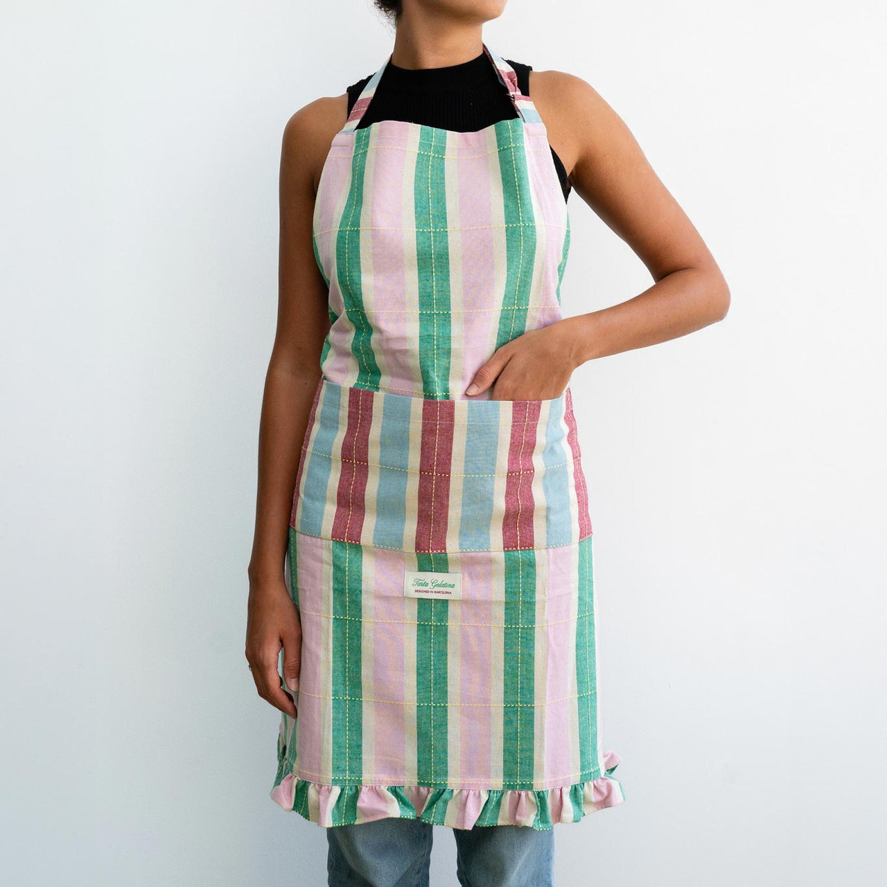 Apron - Long Striped
