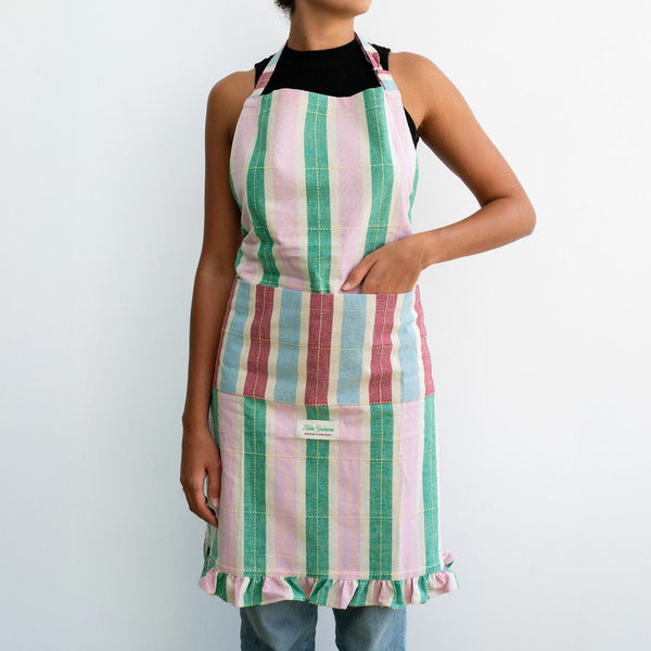 Apron - Long Striped