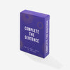Complete the Sentence Word Game