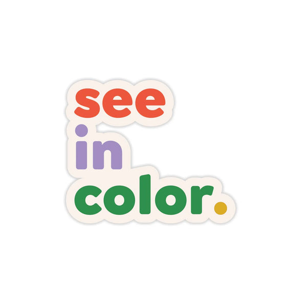 Sticker - See in Color