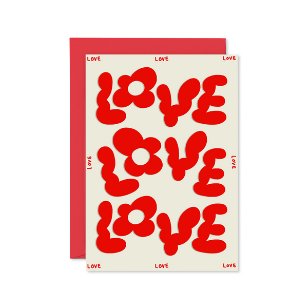Card - Love Love Love