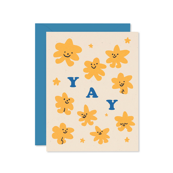 Card - Yay Stars