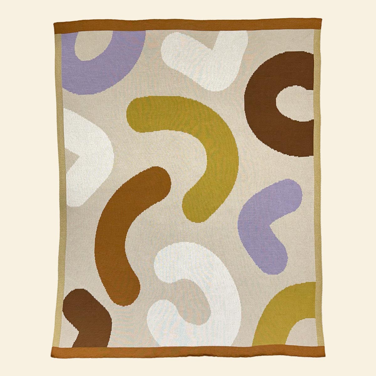 Knit Throw - Wanderloop - Sand