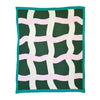 Knit Throw - Color Weave - Dark Green