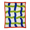 Knit Throw - Color Weave - Royal Blue