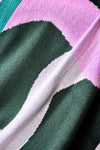 Knit Throw - Color Weave - Dark Green