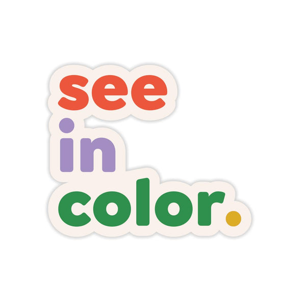 Sticker - See in Color