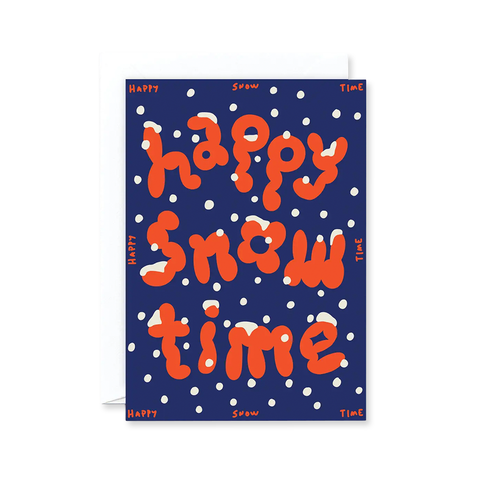 Card - Happy Snow Time