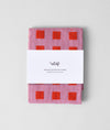 Red and Purple Dish Towel