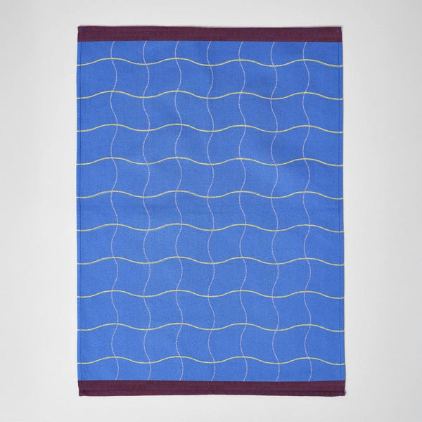 Tea Towel - Wave Grid