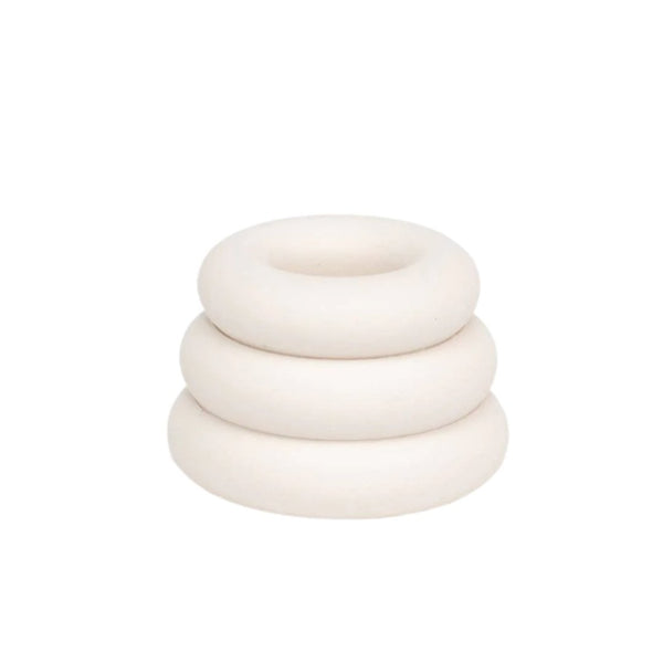White Candleholder