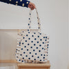 Momo Tote - Indigo Dot